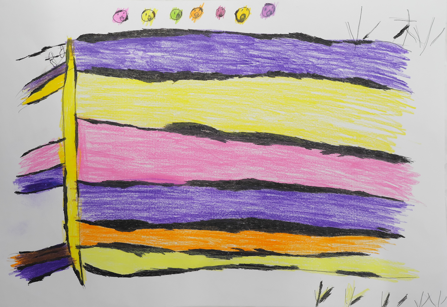 ハトと電線 ハトと電線